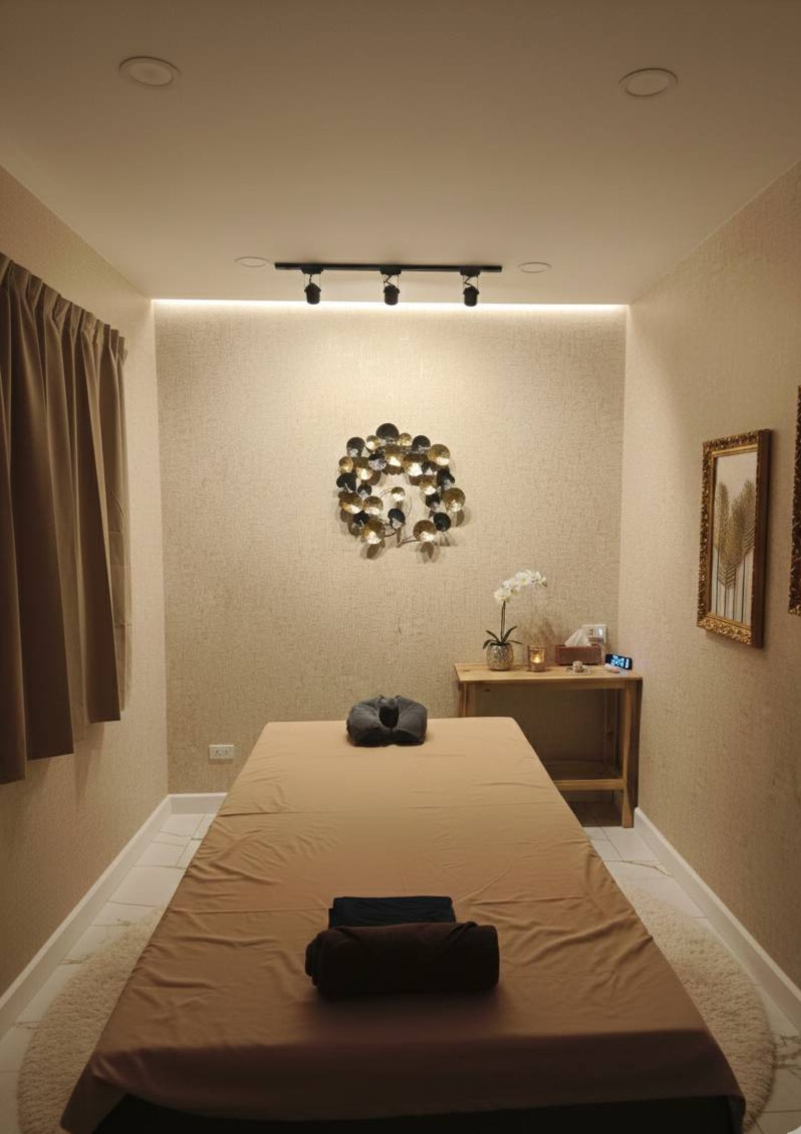 ห้องนวดสปาหรูหรา